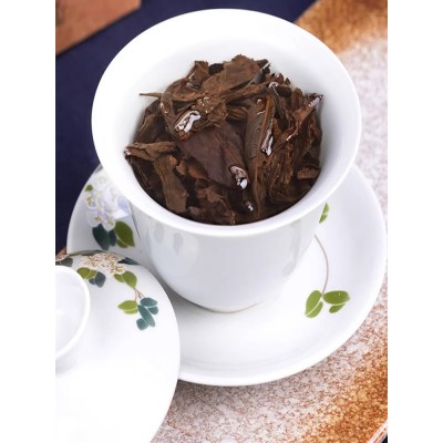 武夷岩茶大红袍茶砖茶叶花香可煮饼茶耐泡乌龙茶饼五饼500g礼盒装图2