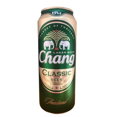 泰象啤酒500ml*12罐精酿大象牌双象啤酒chang酒清爽型泰国原装进口图2