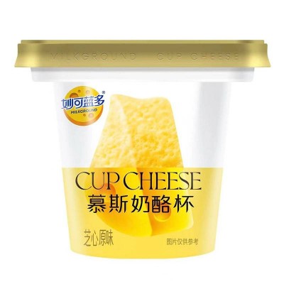 妙可蓝多慕斯奶酪杯 芝心原味 65g 整杯装图2