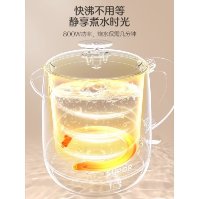 苏泊尔电热水壶家用宿舍泡茶智能不锈钢保温办公室恒温电热烧水壶图3