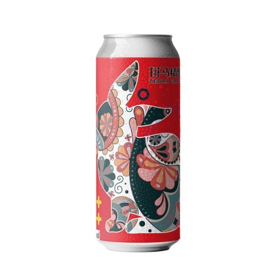 斑马精酿Lucky兔山楂果味啤酒500ml*6罐装整箱精酿啤酒图5