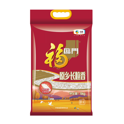 中粮福临门原乡长粒香 秀欣莹润水岸稻香5kg/袋图4