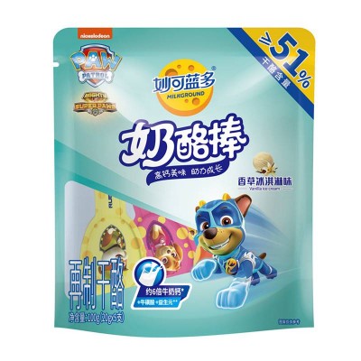 妙可蓝多奶酪棒 香草冰淇淋味 100g 整袋装图5