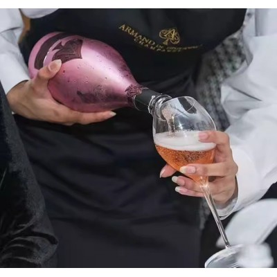 黑桃A香槟粉红香槟 钢琴烤漆750ml*1盒礼盒Armand de Brignac 玫瑰起泡酒图2