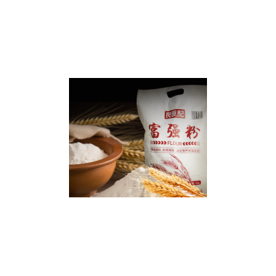 良食记富强粉精选小麦，筋力适中，粉质细腻5kg/袋图4