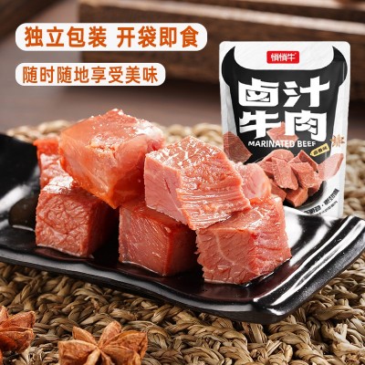 悄悄牛卤汁牛肉卤香味 90g*1袋图3