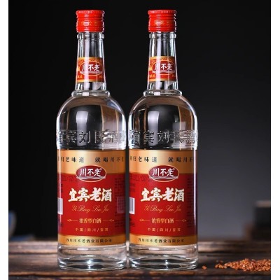 川不老酒四川白酒宜宾粮食酒3852度光瓶装五粮浓香型国产白酒图5