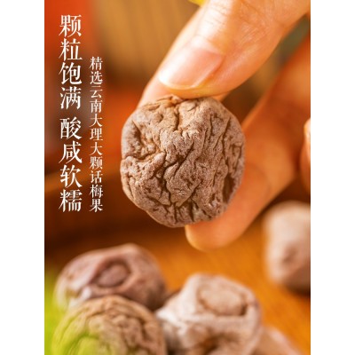 遇见槑大槑小超酸软话梅 120g*1罐图4