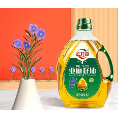 红井源亚麻籽油1.8L/桶图5