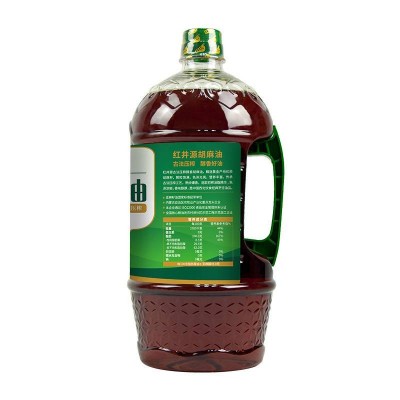 红井源醇香胡麻油1.8L/桶图2