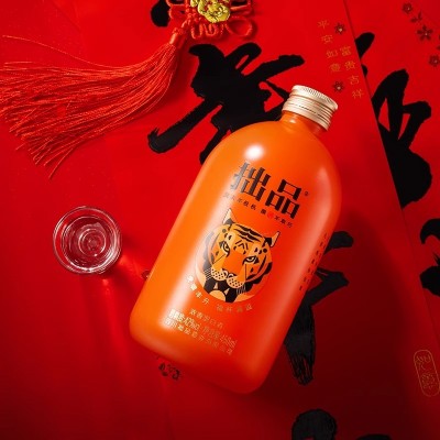拙品酒450mL虎年版42度浓香型白酒纯粮食酒新春装 适合送人的好酒图2