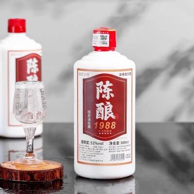 纯粮食酒浓香型白酒老窖原浆酒水高度52度光瓶装500ml整箱试饮酒图2