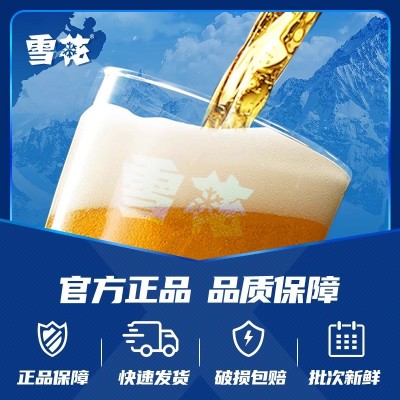雪花冰酷啤酒330ml*6罐小听装啤酒国产酒水清爽型拉图5