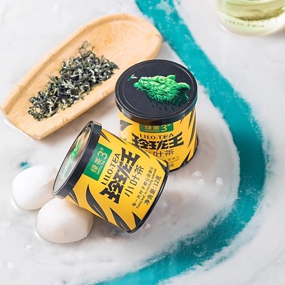 玲珑王小叶茶3号绿茶10小罐*12克/条单罐装湖南茶桂东高山云雾绿茶正宗玲珑茶图4