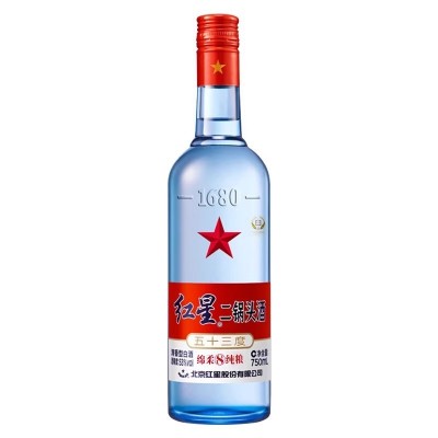 北京产地 红星二锅头蓝瓶53度蓝八绵柔8纯粮750ml*6清香白酒正品图5
