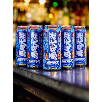 雪花（SNOW）啤酒 勇闯天涯系列 SuperX 500ml*12听超级勇闯 正品图4