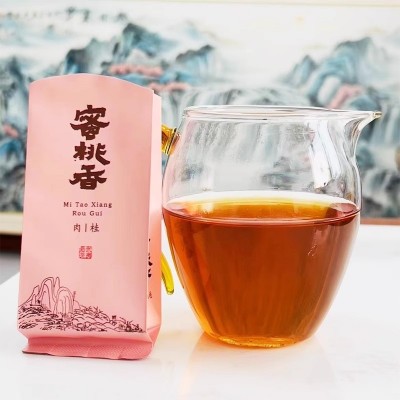 【茶农直销】水蜜桃肉桂浓香型正岩肉桂大红袍茶叶500克岩韵茶礼图2