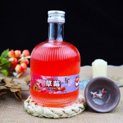 密蜜花果酒少女微醺 低度甜酒 百香果草莓山楂低度日式果酒晚安酒图5