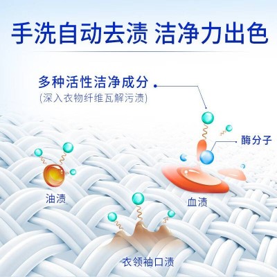 蓝月亮内衣洗衣液手洗专用按压泵头轻松去渍1kg/瓶(薰衣草）图6