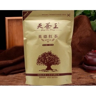英茶王英德红茶英红九号浓香型袋装茶叶奶茶专用工夫红茶250g图2
