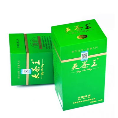 英茶王茶叶炒青绿茶原生态老树茶英德绿茶浓香型绿茶茶叶盒装茶叶图2