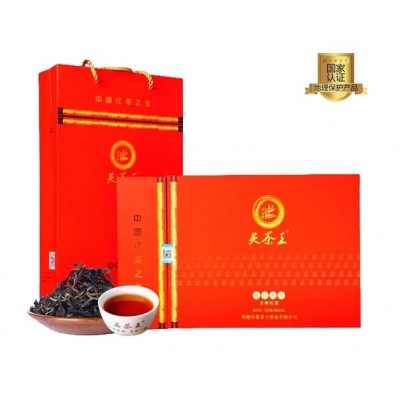 英茶王广东特产一级英德英红九号茶叶送礼虫口红茶专版礼盒装图3