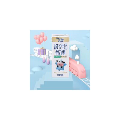 蒙牛未来星儿童成长牛奶骨力型 190ml*12盒 整箱装图2