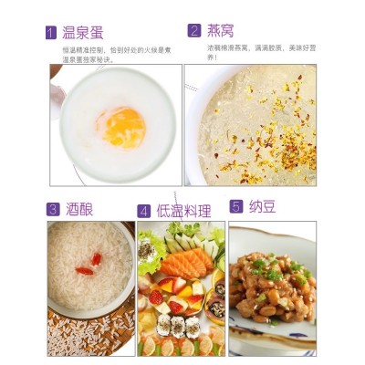 苏泊尔隔水电炖锅1家用陶瓷煮粥神器全自动bb煲汤锅燕窝炖盅2-3人图3