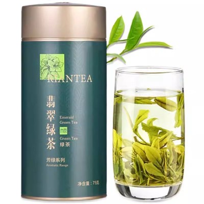 【顺丰】林恩翡翠绿茶江西茶送礼送长辈礼盒散茶75g罐装新茶图4