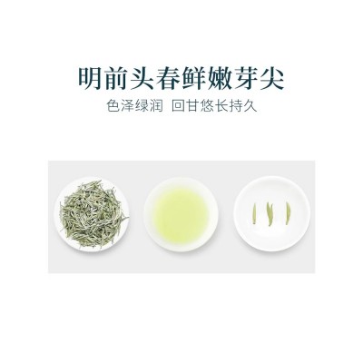 【春茶】林恩青花兰韵明前头采嫩芽新茶绿茶叶正宗礼盒装120g图2