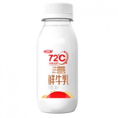 三元72℃鲜牛奶PET 240ml*5瓶 整箱装图2