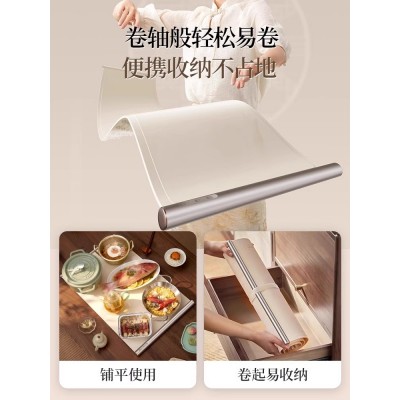 苏泊尔暖菜板折叠式热菜板保温板家用热饭菜加热神器多功能餐桌垫图4