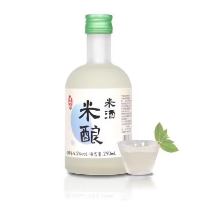 花果糯米酒 4.5°醪糟甜酒酿低度女士果原浆发酵晚安酒水饮料微醺图5