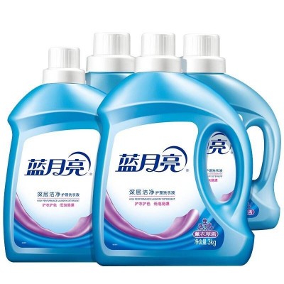 蓝月亮洗衣液全瓶14斤机洗套装3kg+2kg+1kgx2薰衣草香家庭套图2