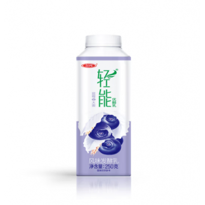 三元 轻能优酪乳 蓝莓+大麦 250g*4瓶*6组 整箱装图5