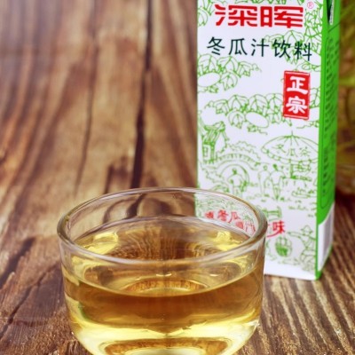 深晖 冬瓜汁饮料整箱装250ml*24盒冬瓜茶纸盒装老牌子夏季清火解渴饮料饮品图3