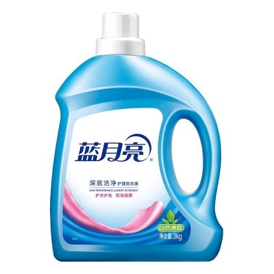 蓝月亮自然清香洗衣液去除污渍残留持久留香3kg*2桶图3