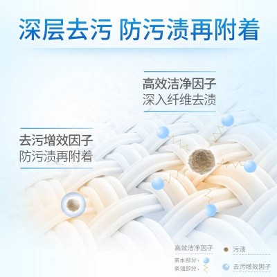 蓝月亮洗衣液洁净薰衣草1kg+洁净薰衣草袋1kg*3图4
