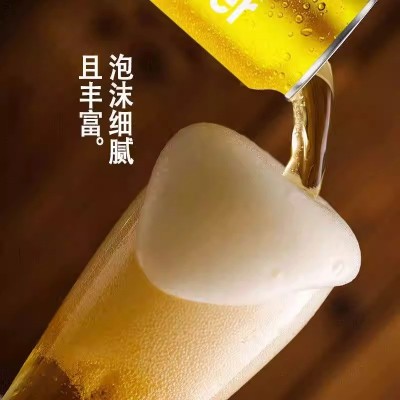 国威全麦原浆精酿啤酒原麦汁浓度10度国威纯生啤酒 500mL*12罐图4