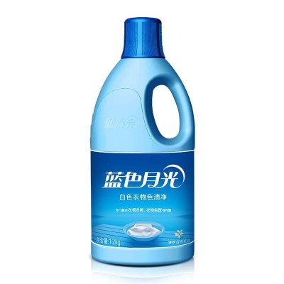 蓝月亮蓝色月光白色衣物漂渍液漂白剂1.2kg/瓶除菌率99%图4