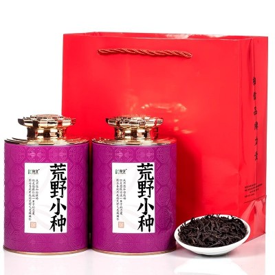 荒野小种红茶 正品新茶野茶小种采摘手工荒山茶浓香型茶叶 四罐500克【实惠装】图5