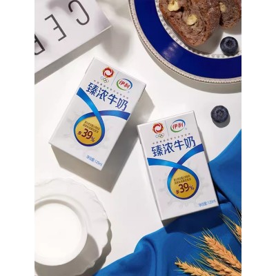 伊利臻浓牛奶mini 迷你装儿童学生牛奶早餐搭档 125ml*20盒整箱装图2