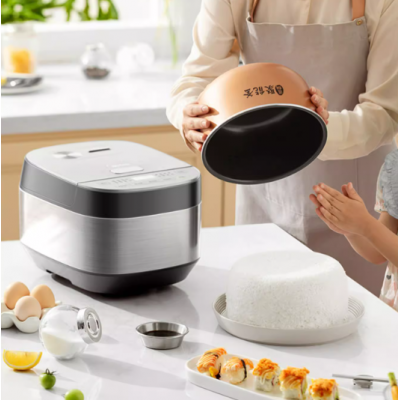 美的电饭煲3L家用多功能电饭锅智能预约煮饭锅不粘4人官方正品图4