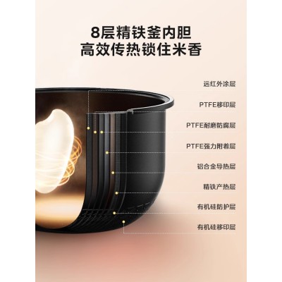 美的电饭煲家用3L升电饭锅智能蒸煮小型多功能官方旗舰店正品S705图5