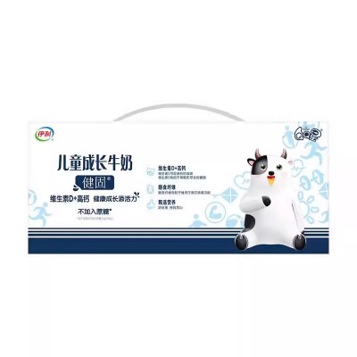 伊利QQ星儿童成长牛奶-全聪牛奶饮品 190ml*15盒 整箱装图2