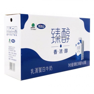 完达山随享瓶乳清蛋白牛奶臻醇牛奶 250ml*10瓶 整箱装图5