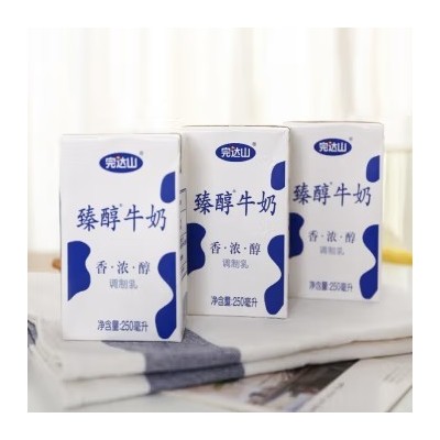 完达山盒装臻醇高优质牛奶 250ml*16瓶 整箱装图3