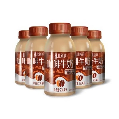完达山乳此新鲜咖啡味牛奶 236ml*15瓶装 整箱装图3