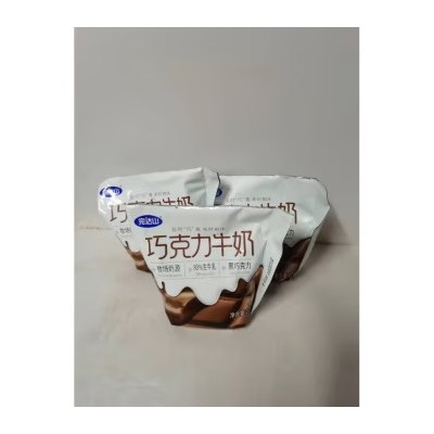 完达山牛角包巧克力牛奶 200ml*20袋装 整箱装图4