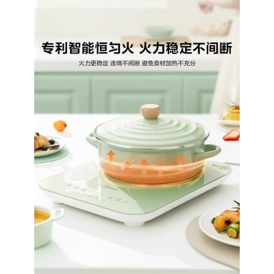 美的电磁炉小型家用炒菜火锅专用电池炉电磁灶官方旗舰店正品图3